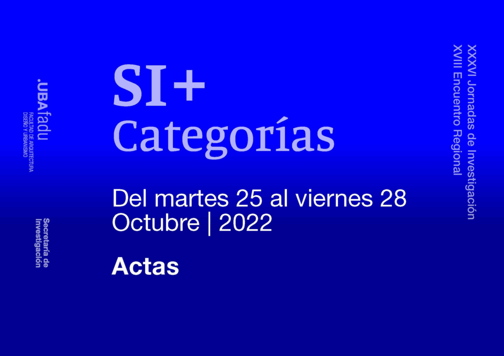 XXXVI Jornadas de Investigación y XVIII Encuentro Regional de Investigación Si+Categorías